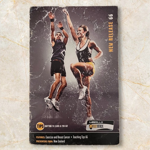 Les Mills BODYATTACK 66 CD, DVD, & Choreography Booklet - Picture 2 of 3